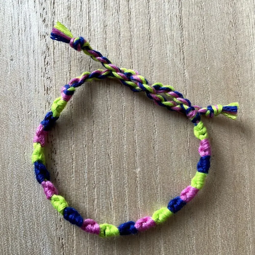 Fiorenza Bracelet anklet trendy comfortable tie embroidery thread woven gift